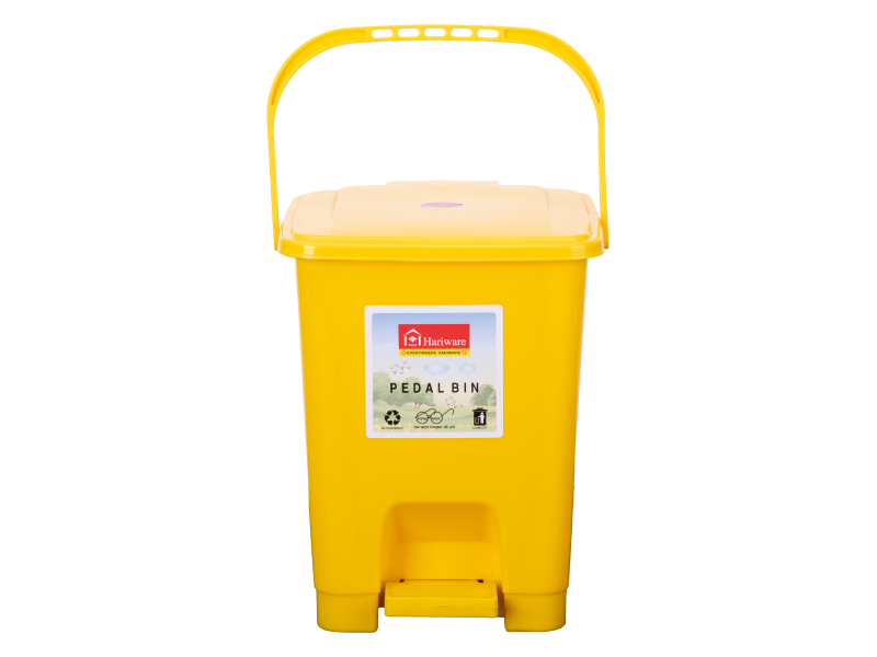 Square Pedal Bin 30L